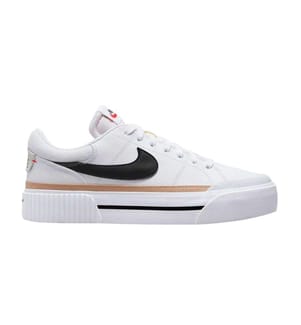 Nike - "Court Legacy" Schuhe mit Plattform-Sohlen für Damen, Leder