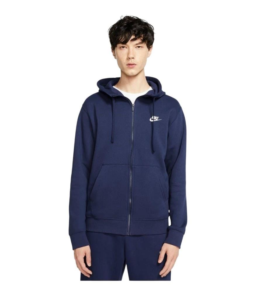 Nike Sportswear Club Felpa con Cappuccio e Zip Intera Uomo