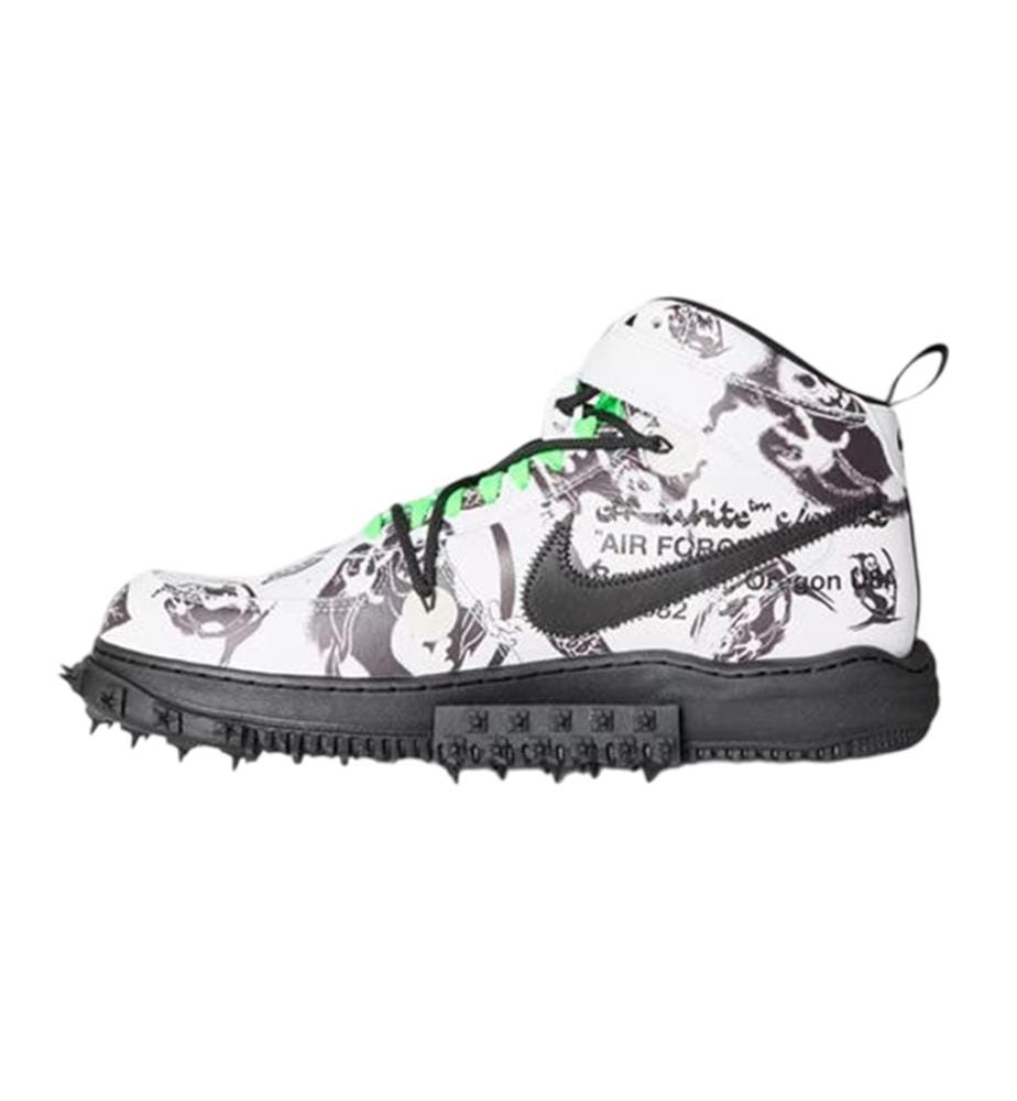 Nike - "Air Force 1" Grafikdruck Schuhe für Damen, Leder