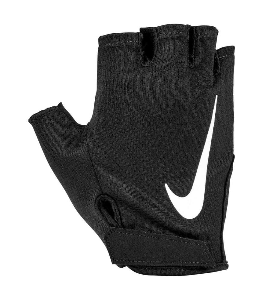 Nike Unisex Adult Essential Fingerless Swoosh Gym Fingerless Gloves