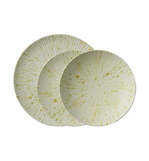 Arthur Krupp Service de table Golden Ray 12 pièces, Beige/Or