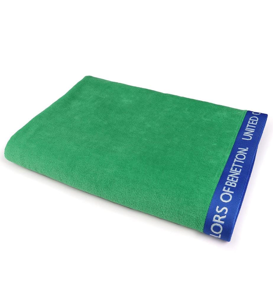 Asciugamano da spiaggia 90 x 160cm 380Gsm Verde Velluto
