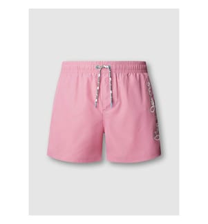 Shorts de bain à logo imprimé - bleu turquoise foncé
