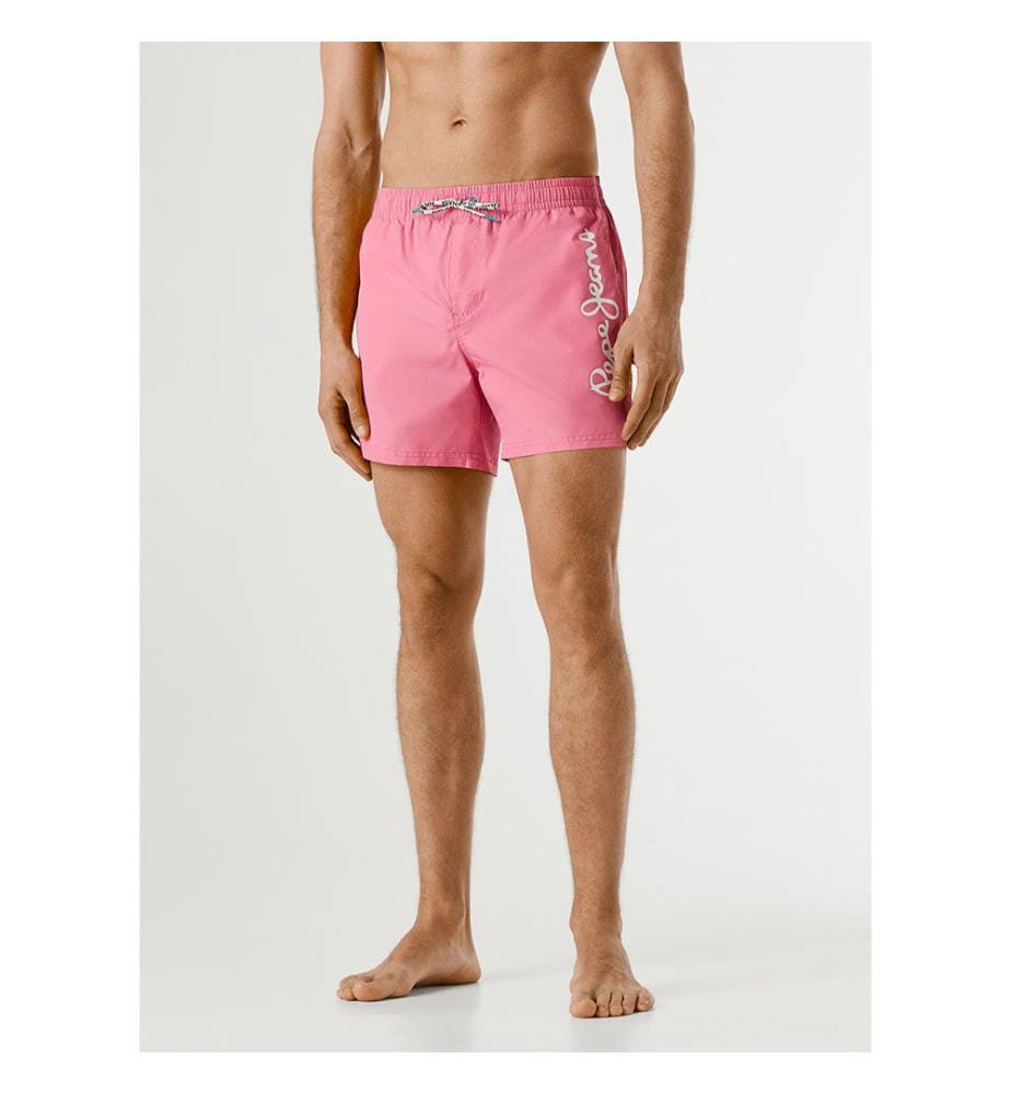 Shorts de bain à logo imprimé - bleu turquoise foncé