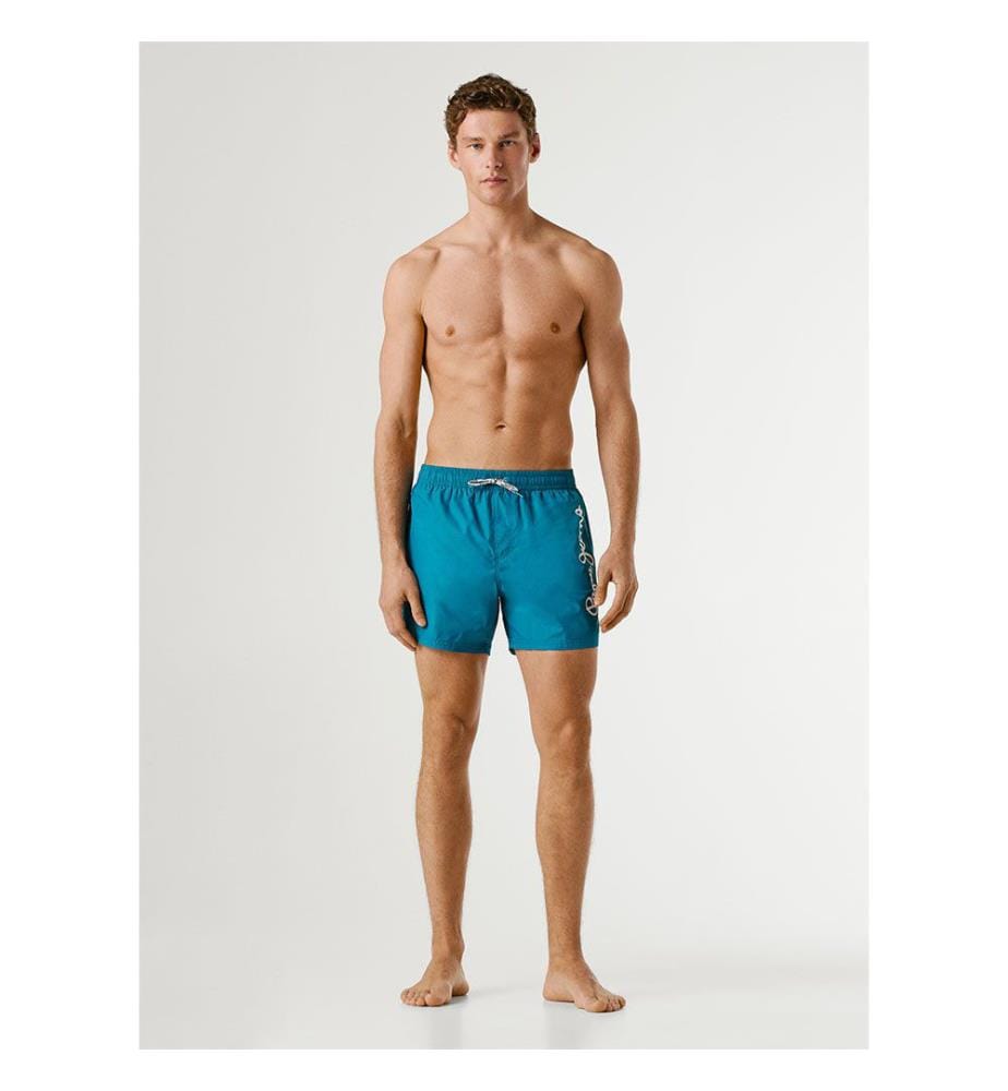 Swimming Shorts Logo - Blue