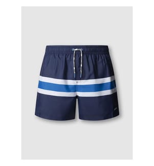 Swim Shorts Color Block - Navy