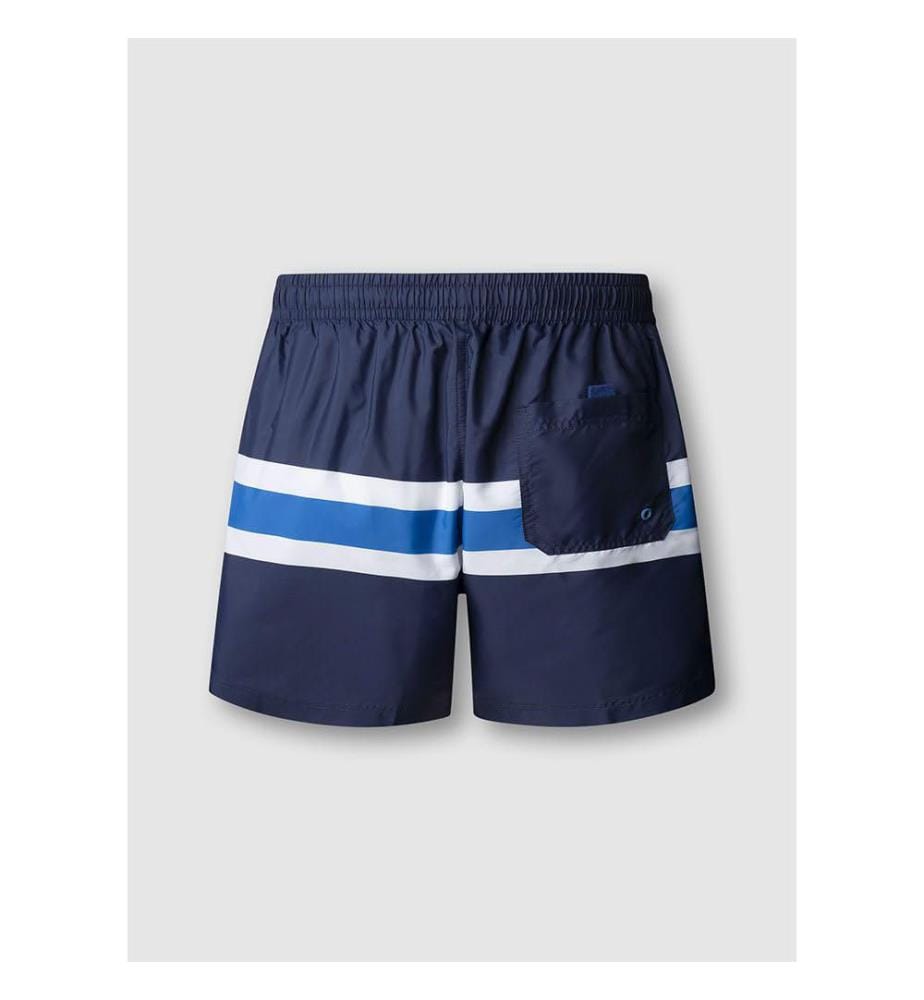 Swim Shorts Color Block - Navy