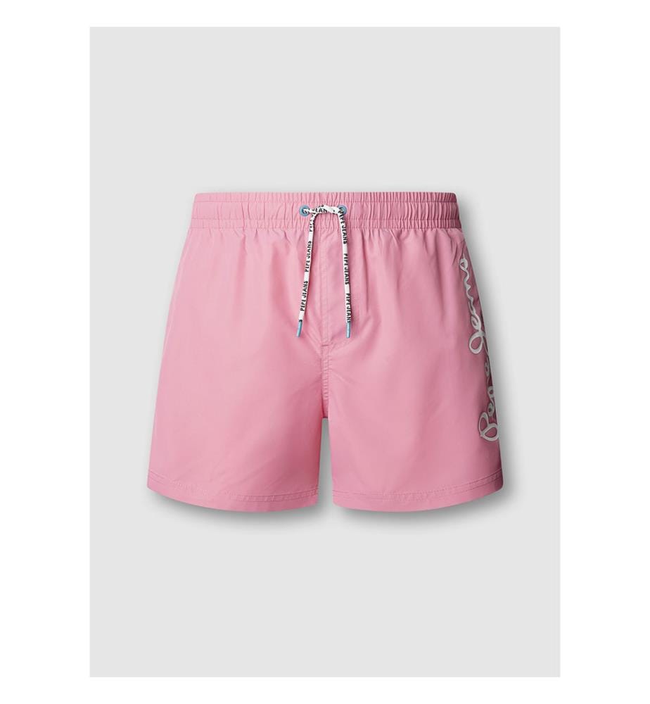 Logo-Badeshorts - Rosa