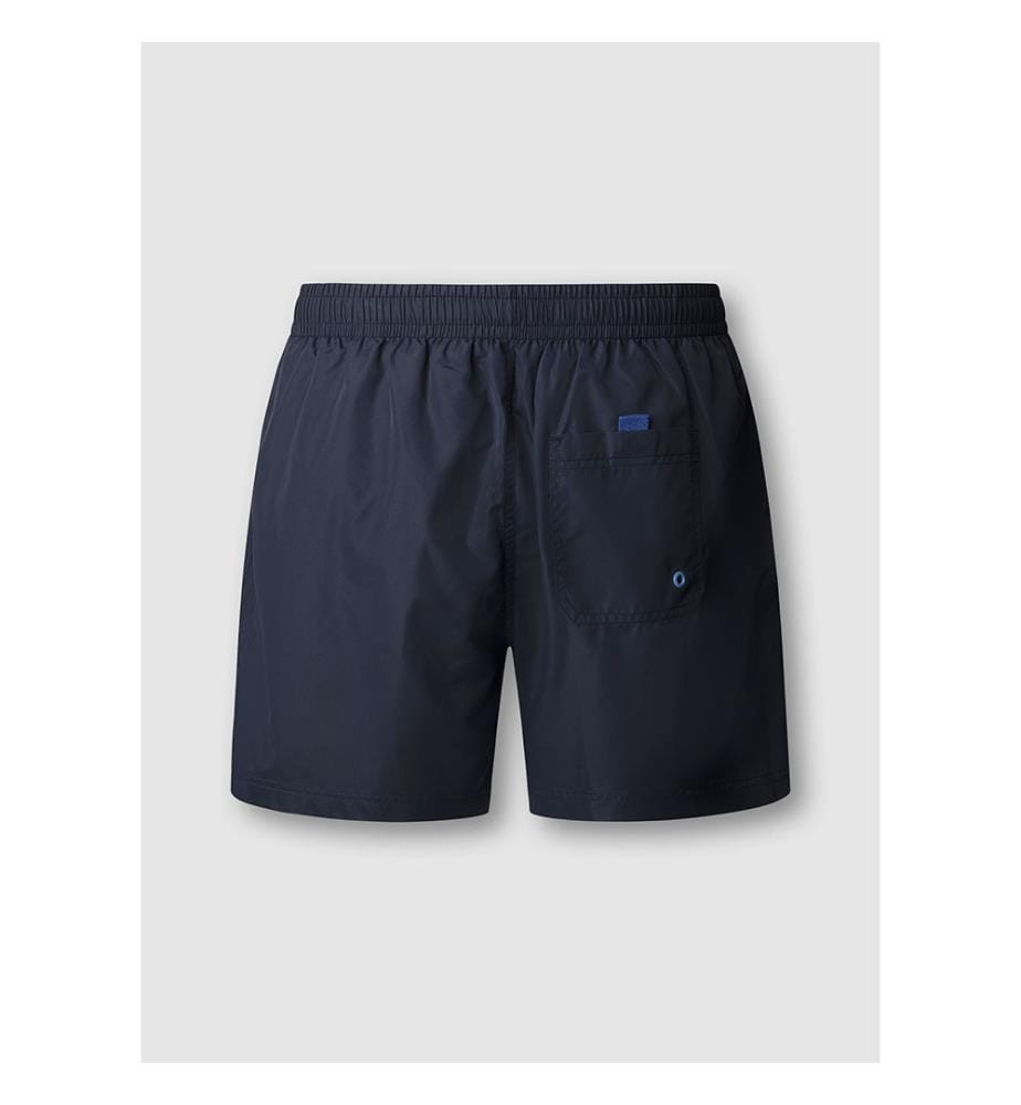 Badeshorts mit Logo-Aufdruck - Navy