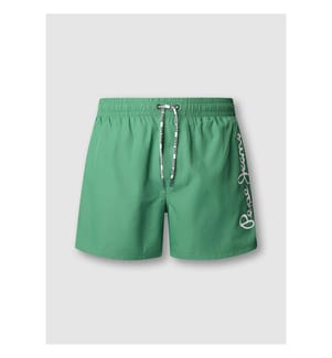 Schwimmshorts Logo - Grün