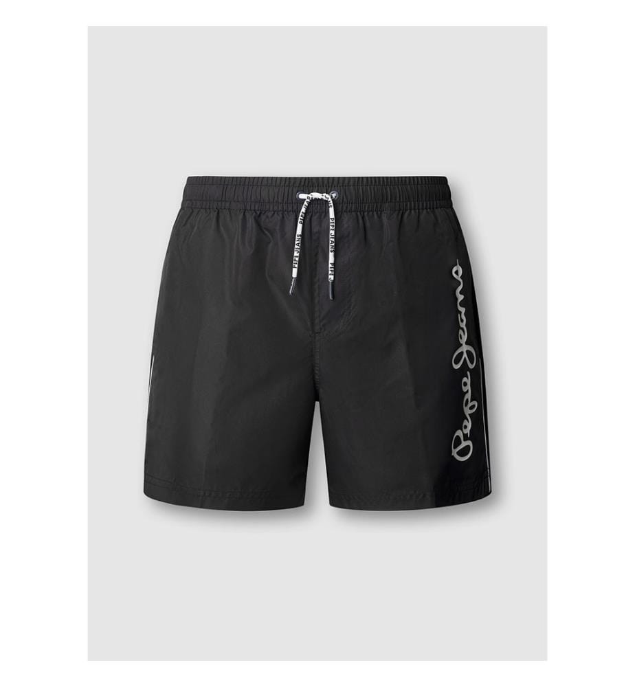Shorts de bain Logo Imprimé - Noir