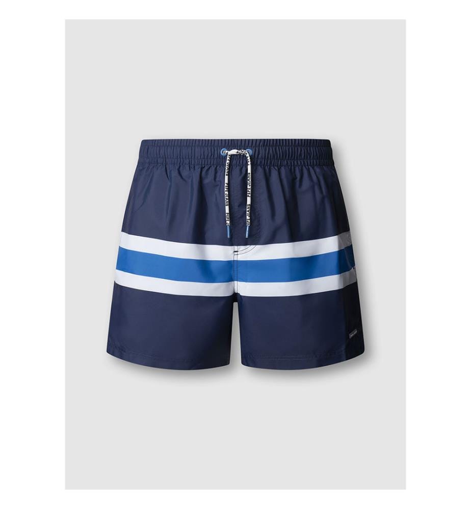 Shorts de natation Color Block - Bleu