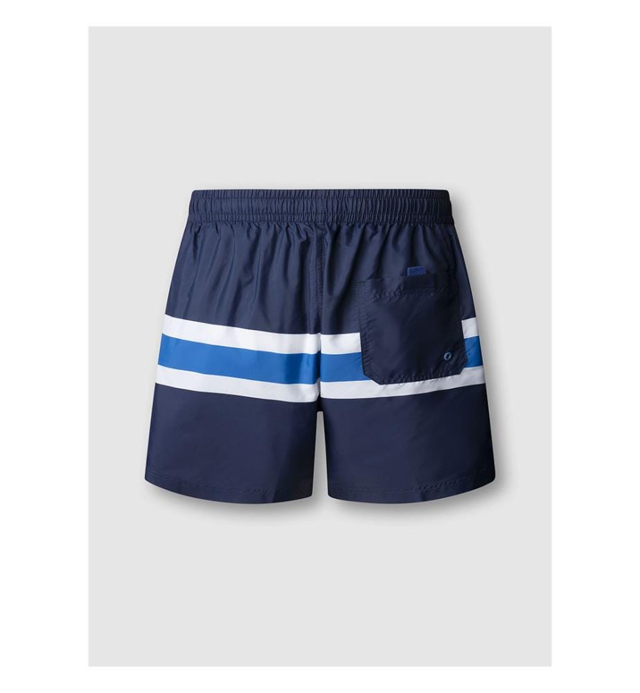 Shorts de natation Color Block - Bleu