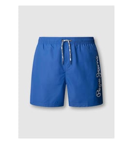 Shorts de bain Bermuda à logo imprimé - Rouge royal