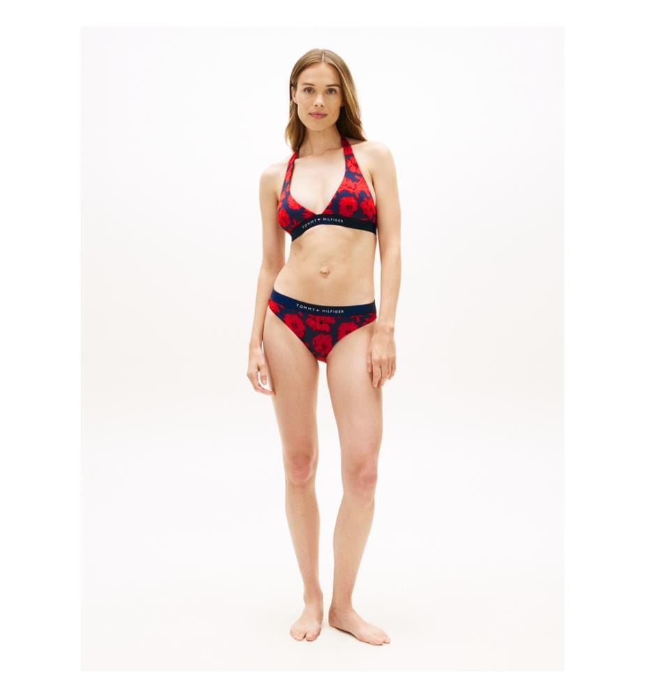 Haut de Bikini TH Original - Rouge et Marine