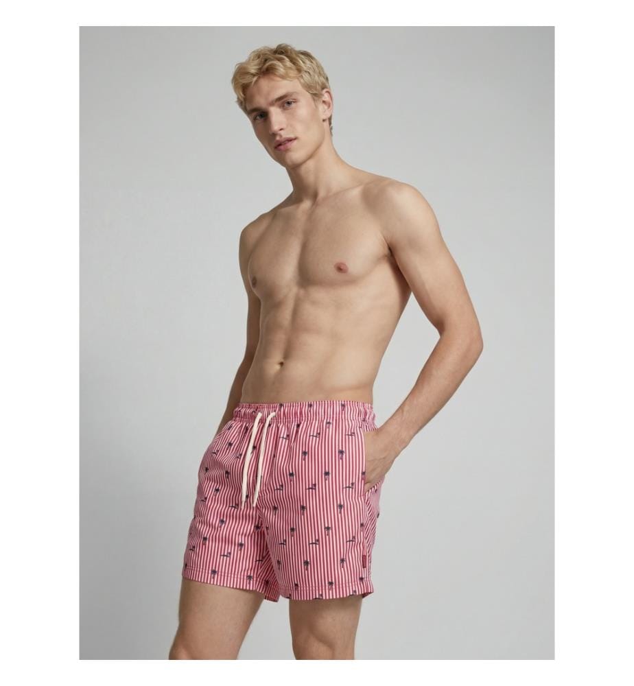 Short de Bain - True Red
