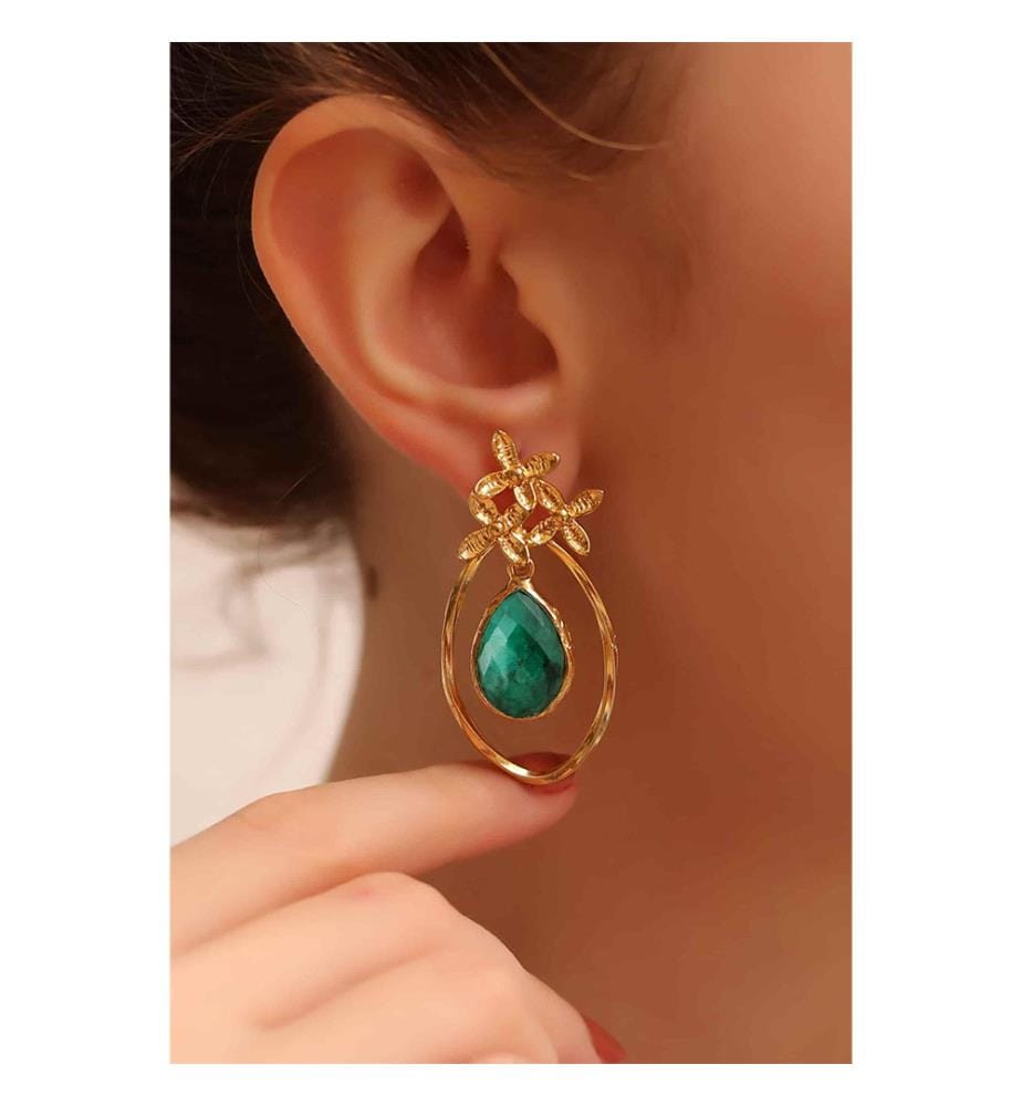 Achat Boucles d'oreilles - Grün