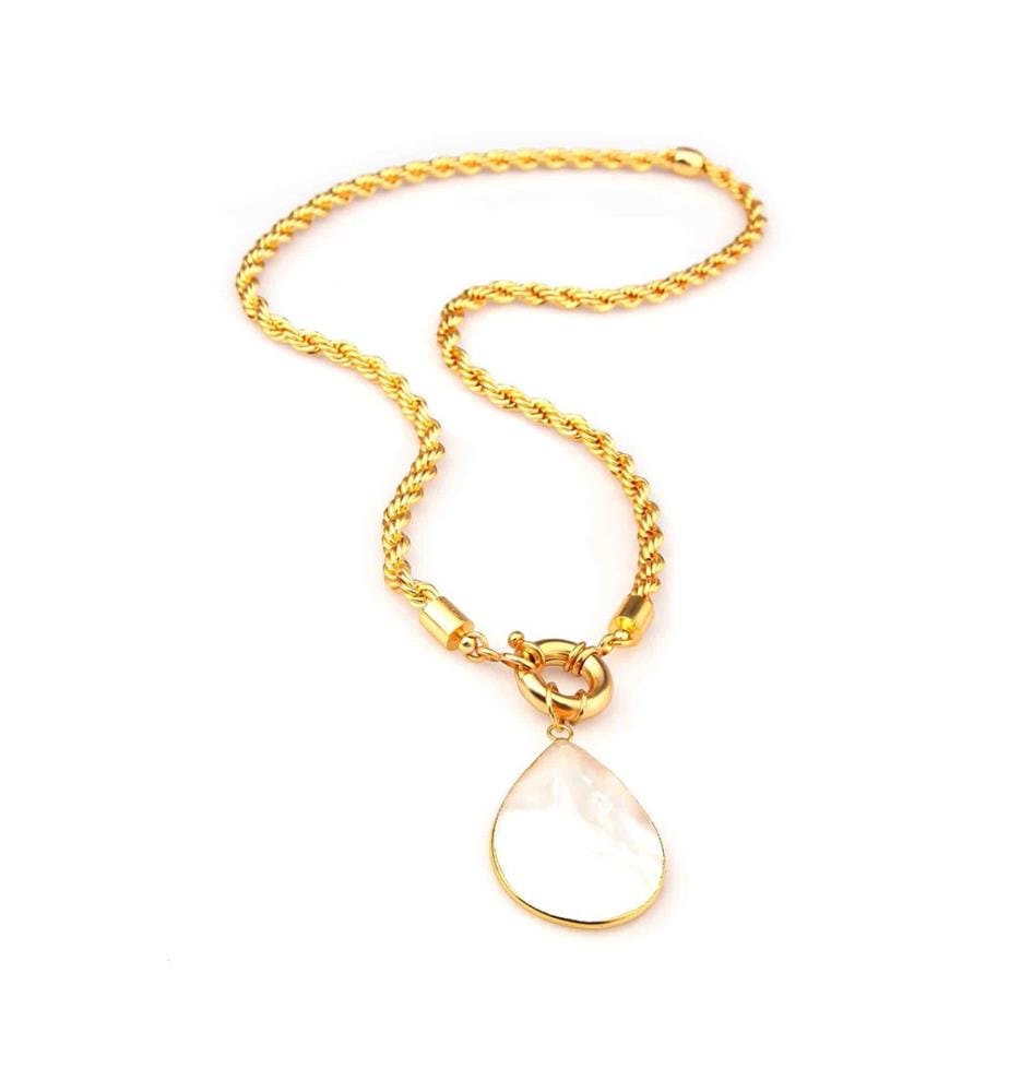 Collana in madreperla - Bianco