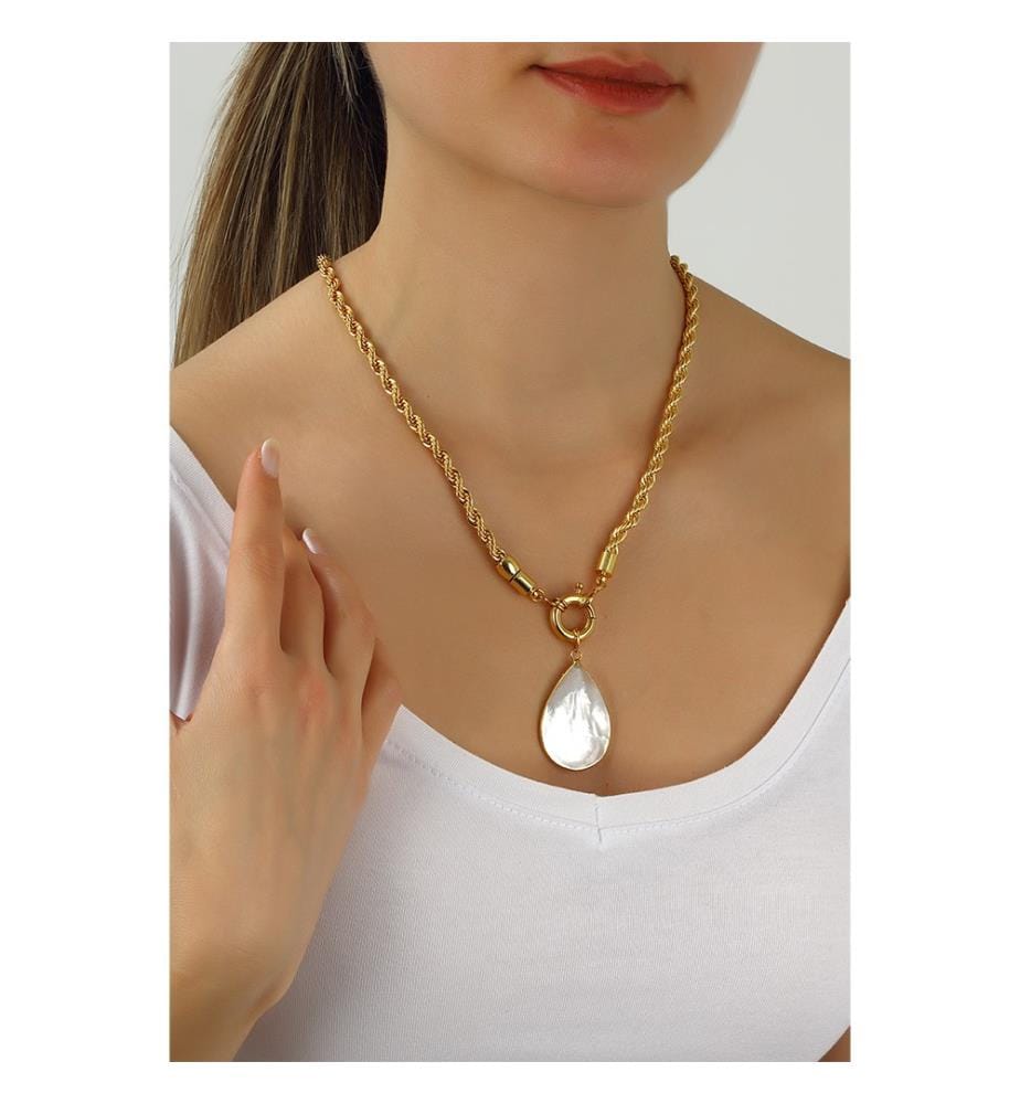 Collana in madreperla - Bianco