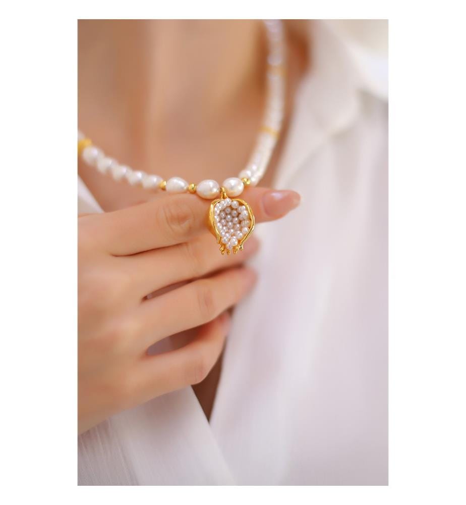 Collana di perle - Bianco