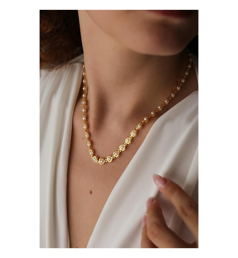 Collana di perle - Bianco