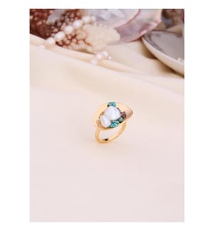 Anello di perle - Colore misto