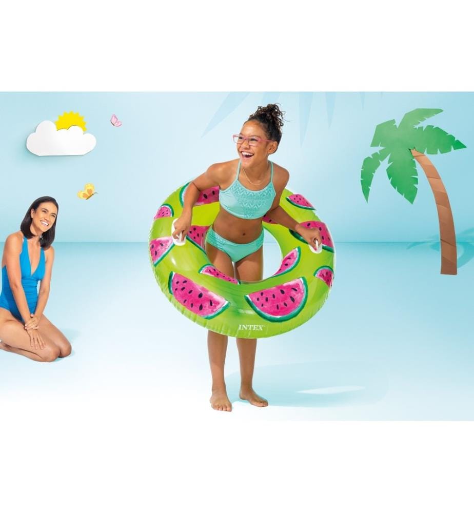 Schwimmring „Tropische Früchte“ – Mehrfarbig
