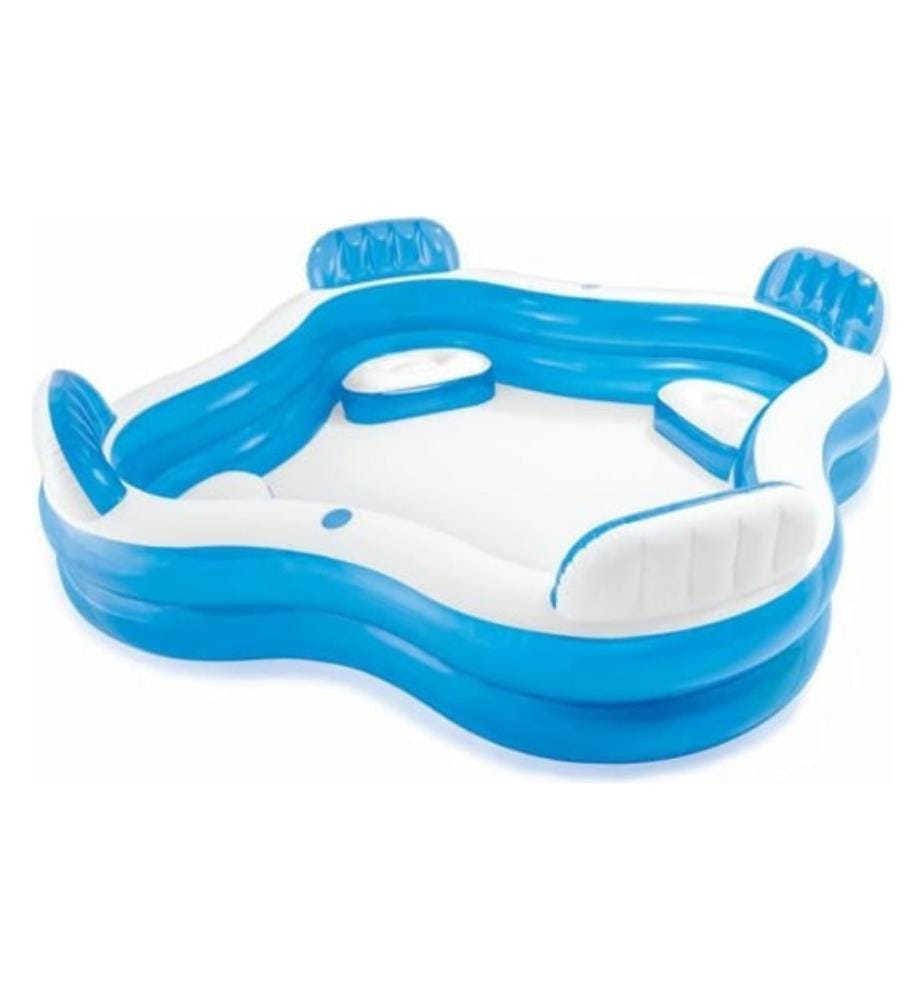 Petite piscine Family Lounge - Bleu