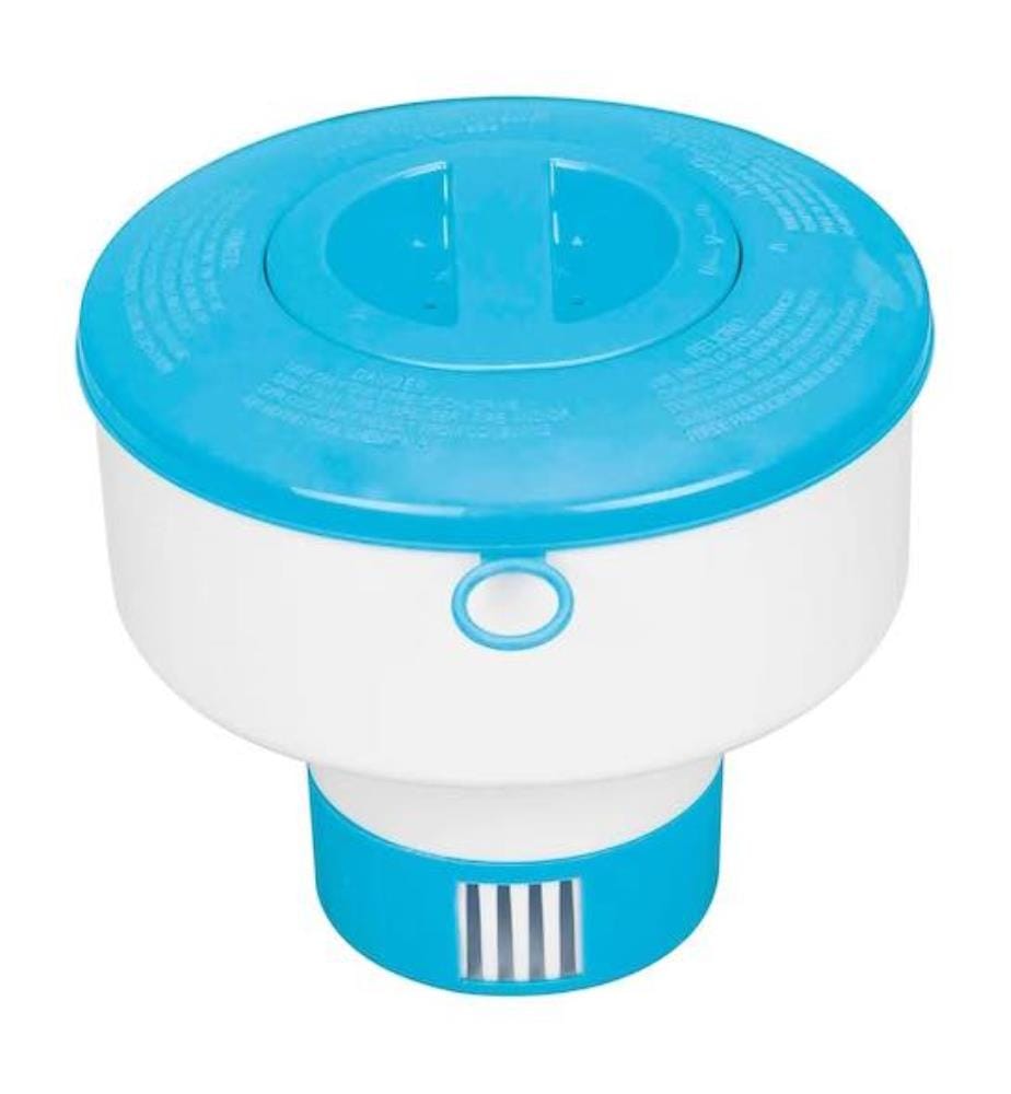 Chlordosierer mit Schwimmer Ø 17,8 cm - Blau