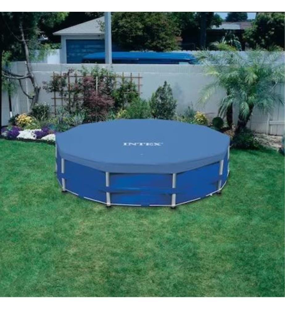 Bâche de piscine ronde 457 cm - Bleu