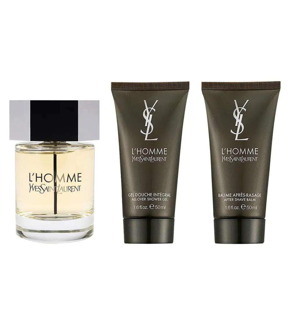 Parfüm-Set „L'Homme“ (Eau de Toilette 100 ml + Duschgel 50 ml + Balsam 50 ml)