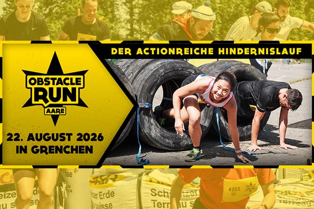 Obstacle Run Aare 2026 – course à obstacles pour petits et grands
