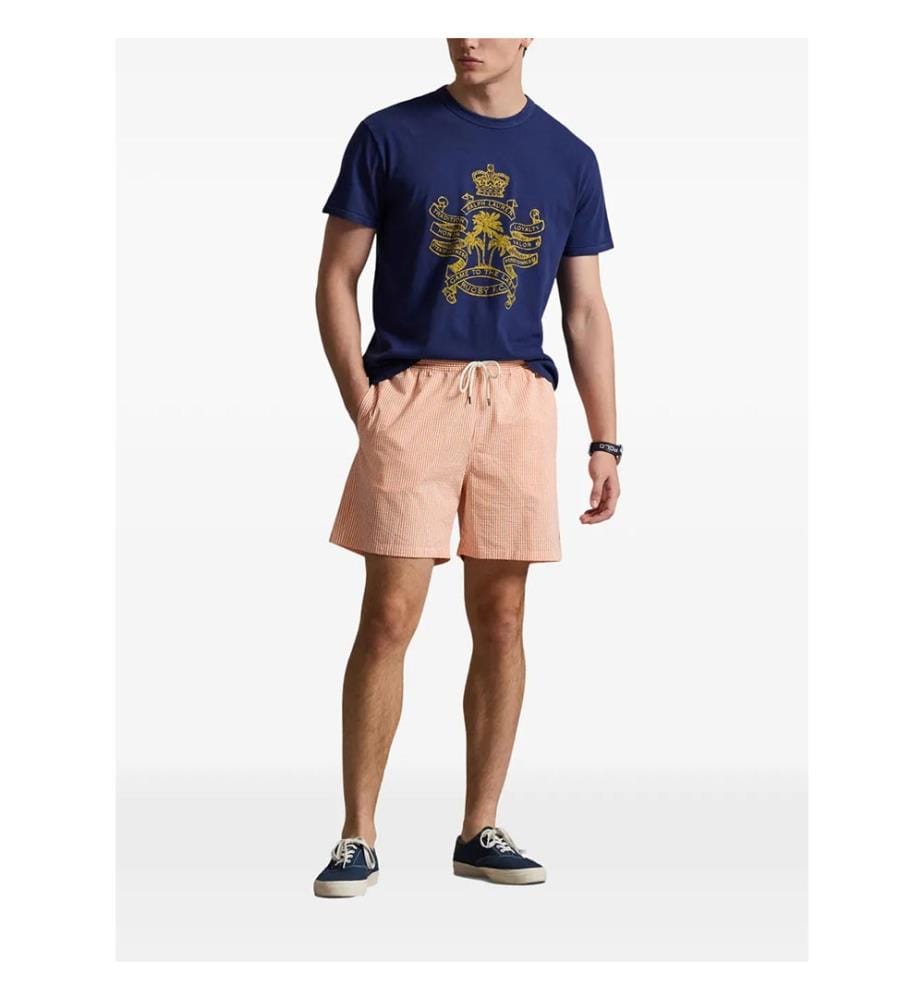 Short de bain - Orange