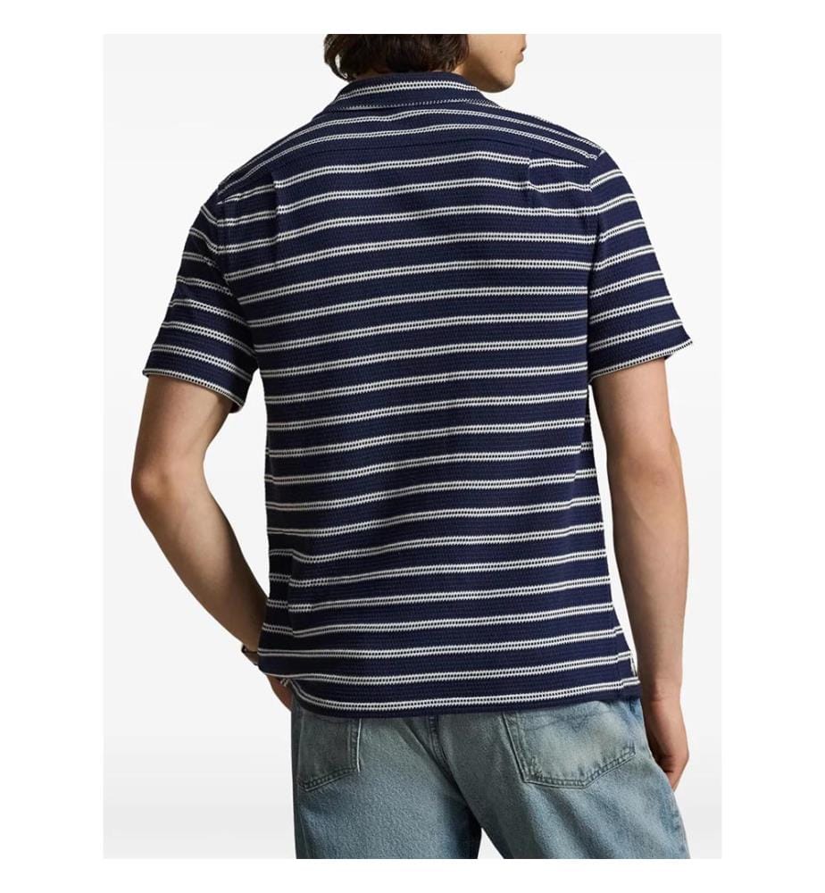 Hemd - Marineblau/Creme