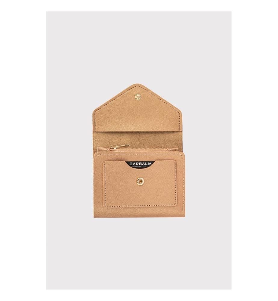 Damengeldbörse, 100 % PU-Leder, Gold