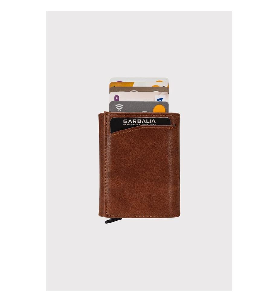 Portefeuille homme, 100 % cuir PU, beige