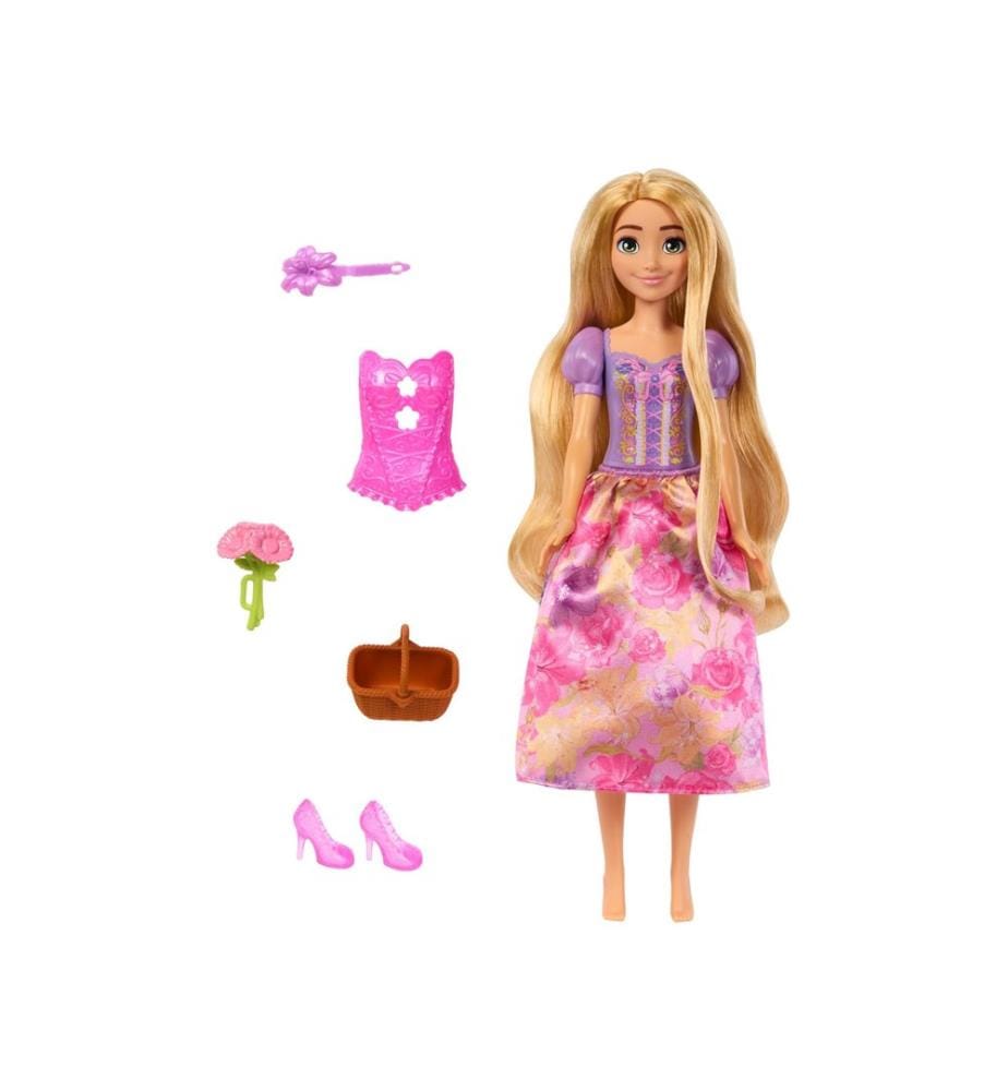 Rapunzel Spin & Reveal Puppe mit Zubehör
