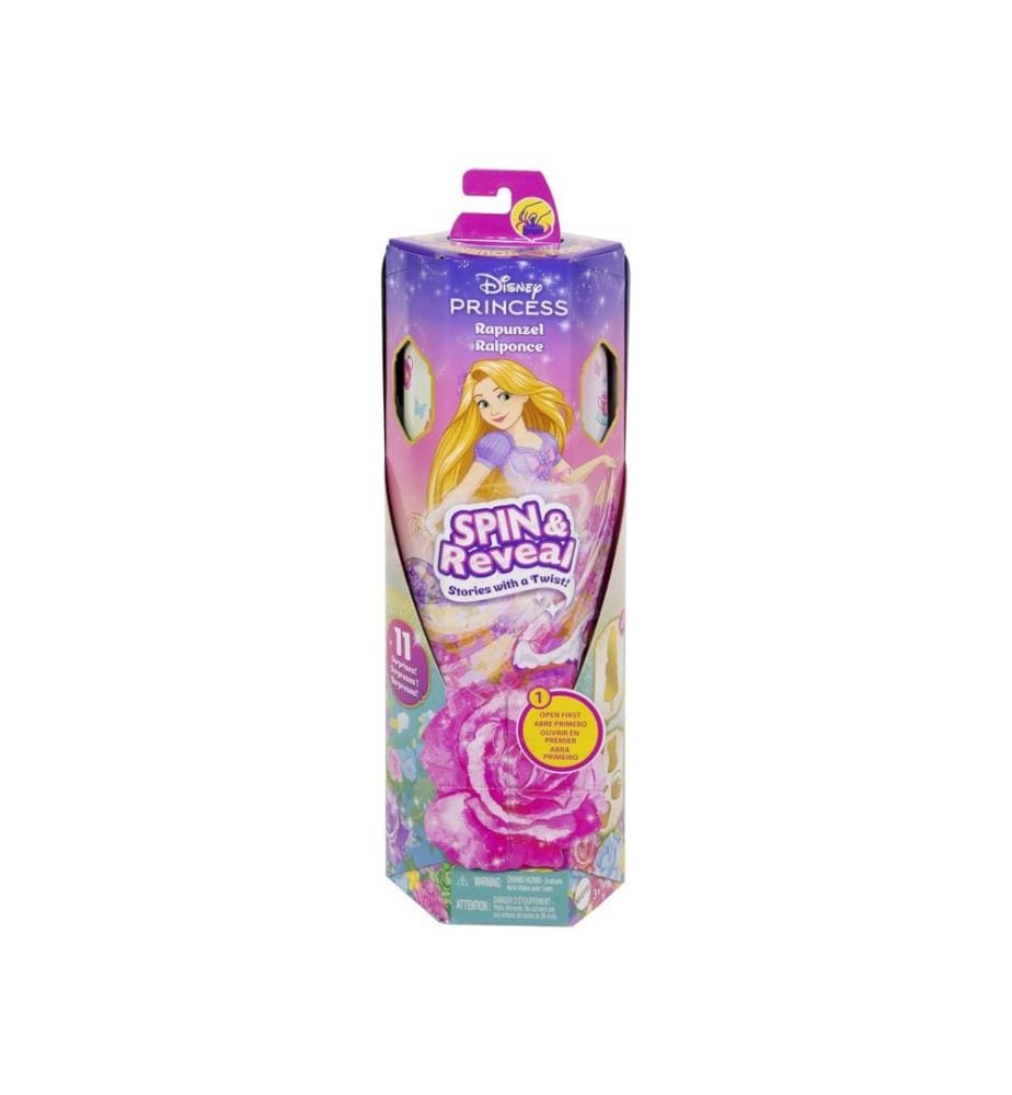 Rapunzel Spin & Reveal Puppe mit Zubehör