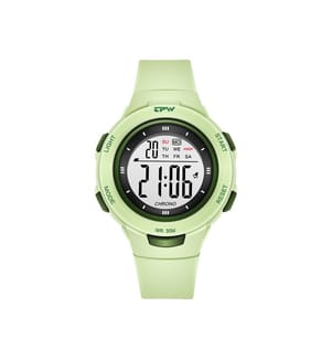 Wasserdichte digitale Kinderuhr Exia - Grün