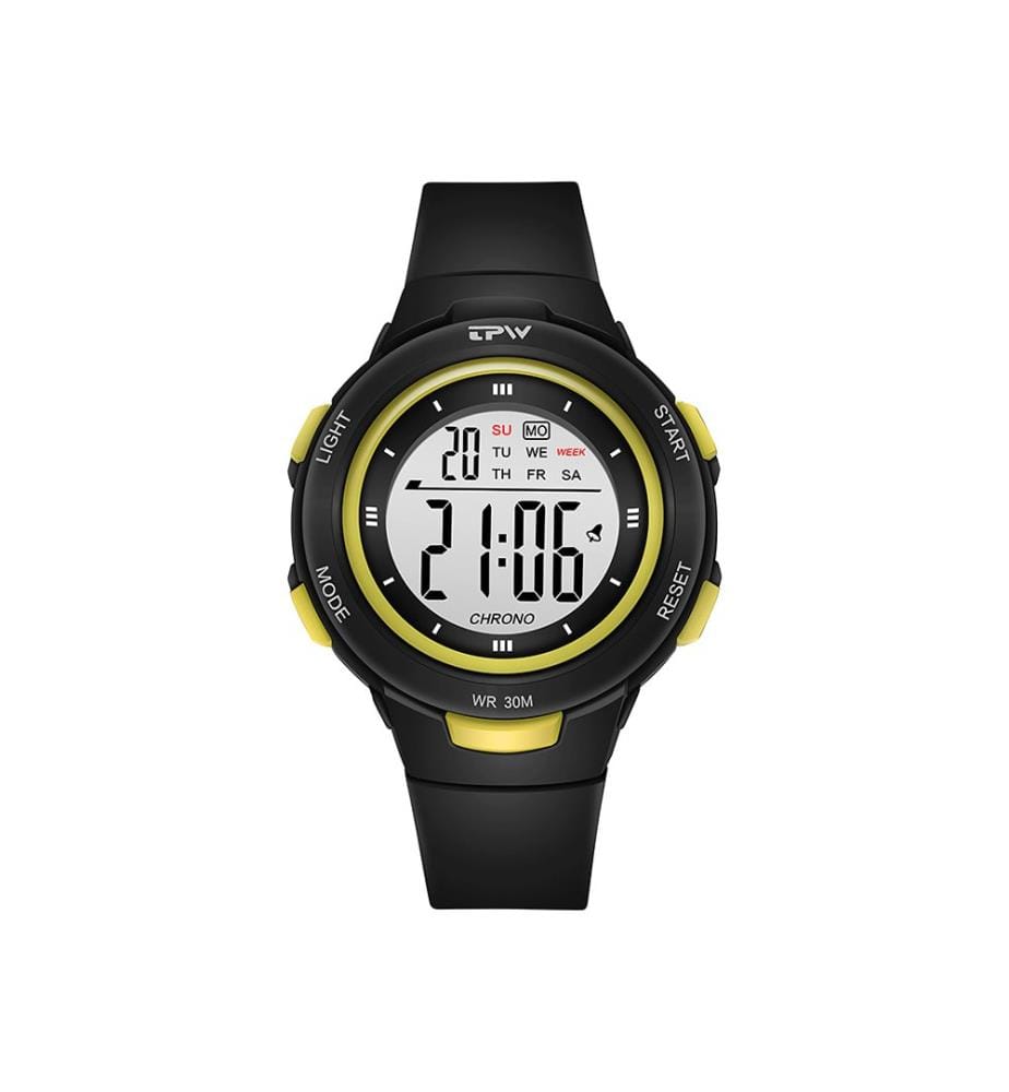 Wasserdichte digitale Kinderuhr Exia - Schwarz