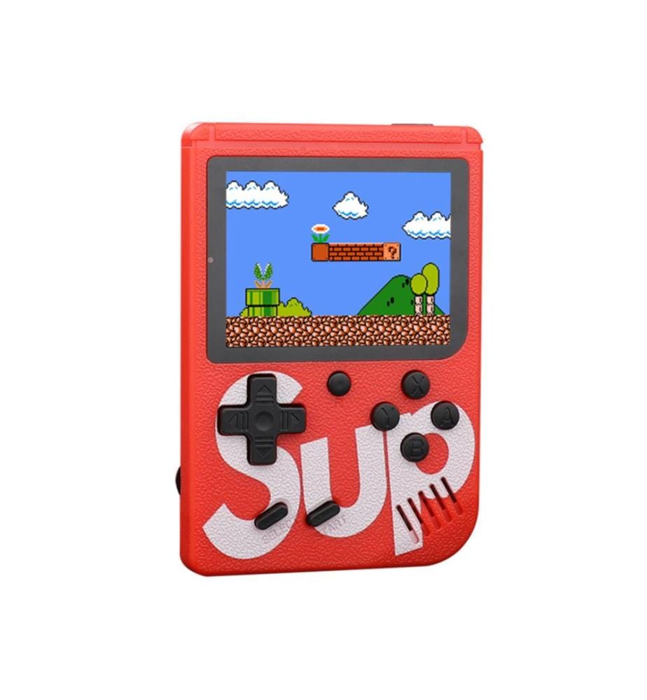 Konsole Emulator 400 Spiele Sup mit Controller - Rot
