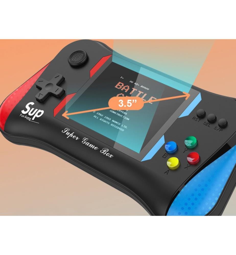 Konsole Emulator 500 Spiele SupMax - Rot
