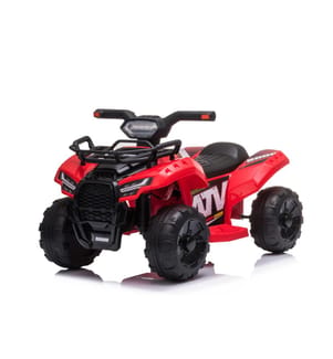 Elektrisches Quad 6V mit Licht- und Soundeffekten - Rot