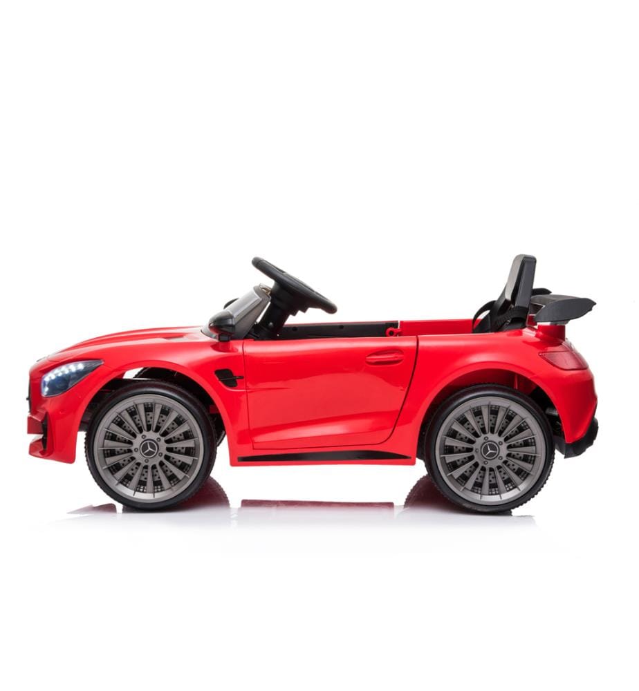 Elektrisches Auto Mercedes AMG 6V mit Fernbedienung - Rot