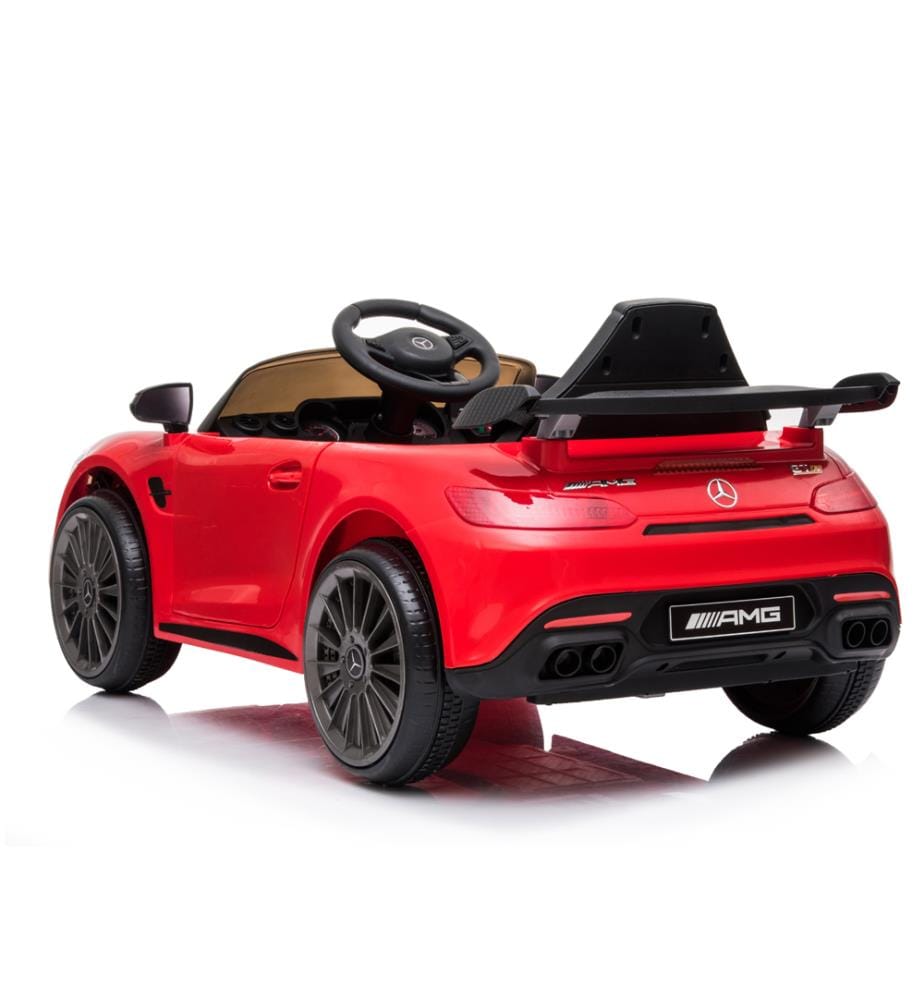 Elektrisches Auto Mercedes AMG 6V mit Fernbedienung - Rot