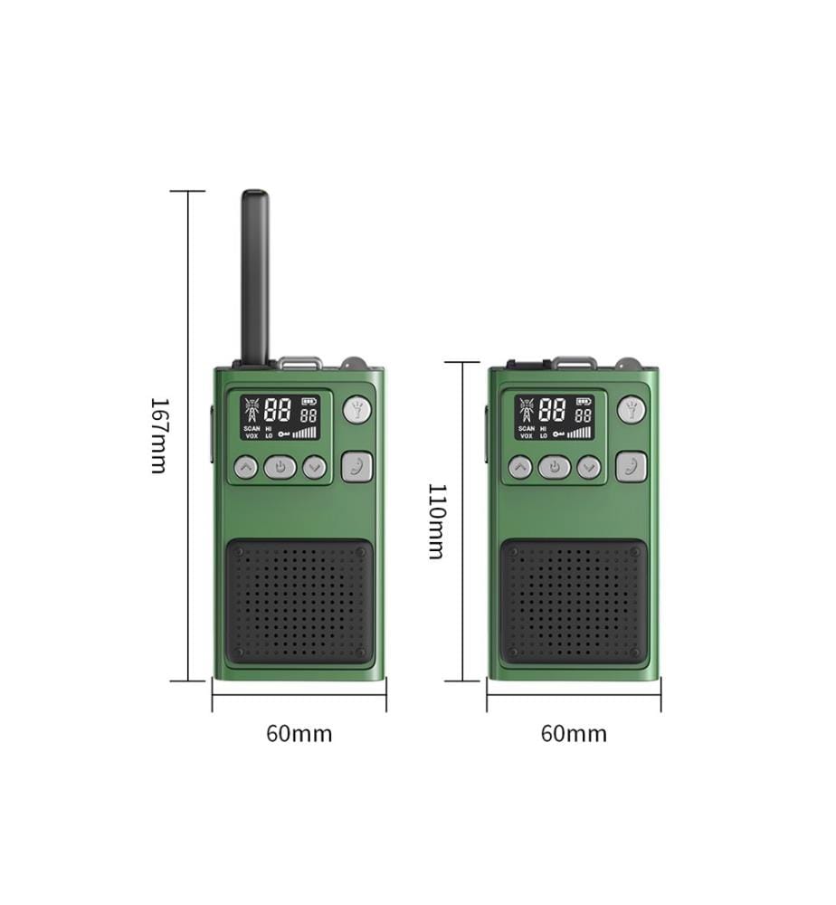 Walkie-Talkie Reichweite 5 km Bricks