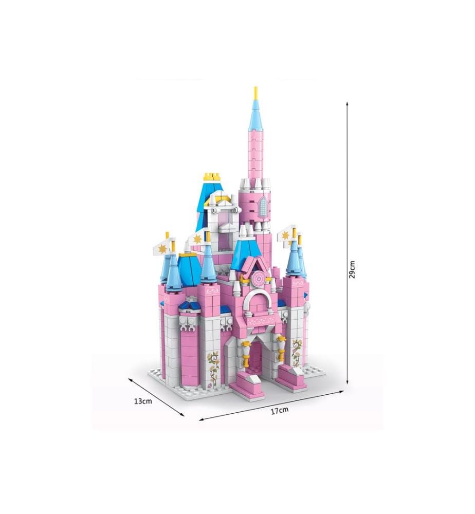 6-in-1-Bauspiel Prinzessin 1000 Bausteine