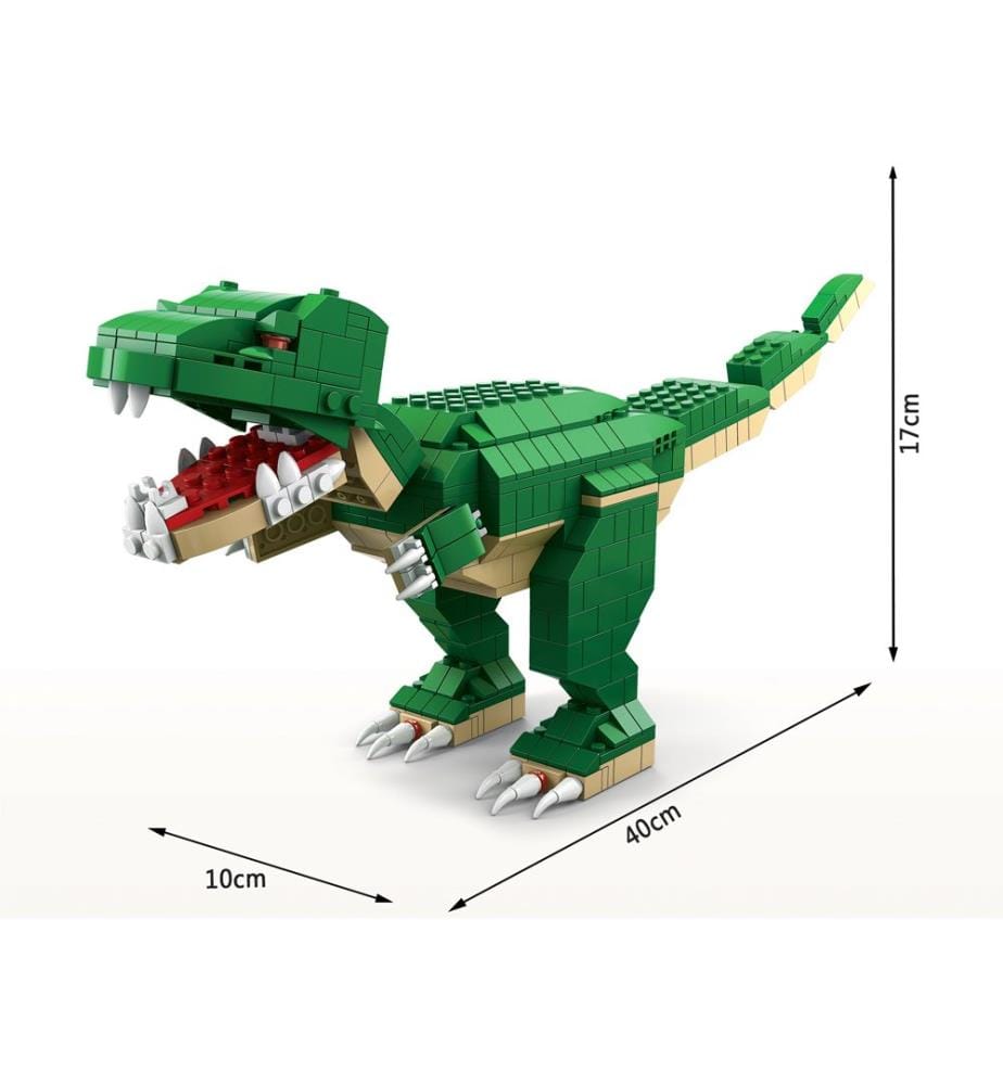 6-in-1-Bauspiel Jurassic 1000 Bricks