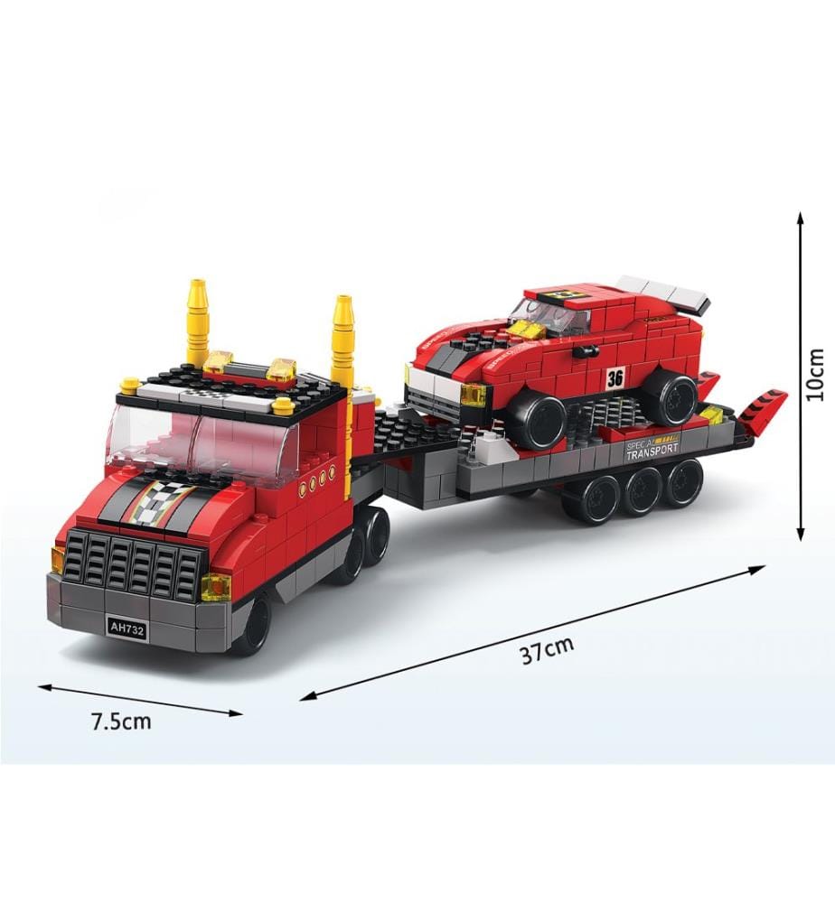 6-in-1-Bauspiel Racing 1000 Steine