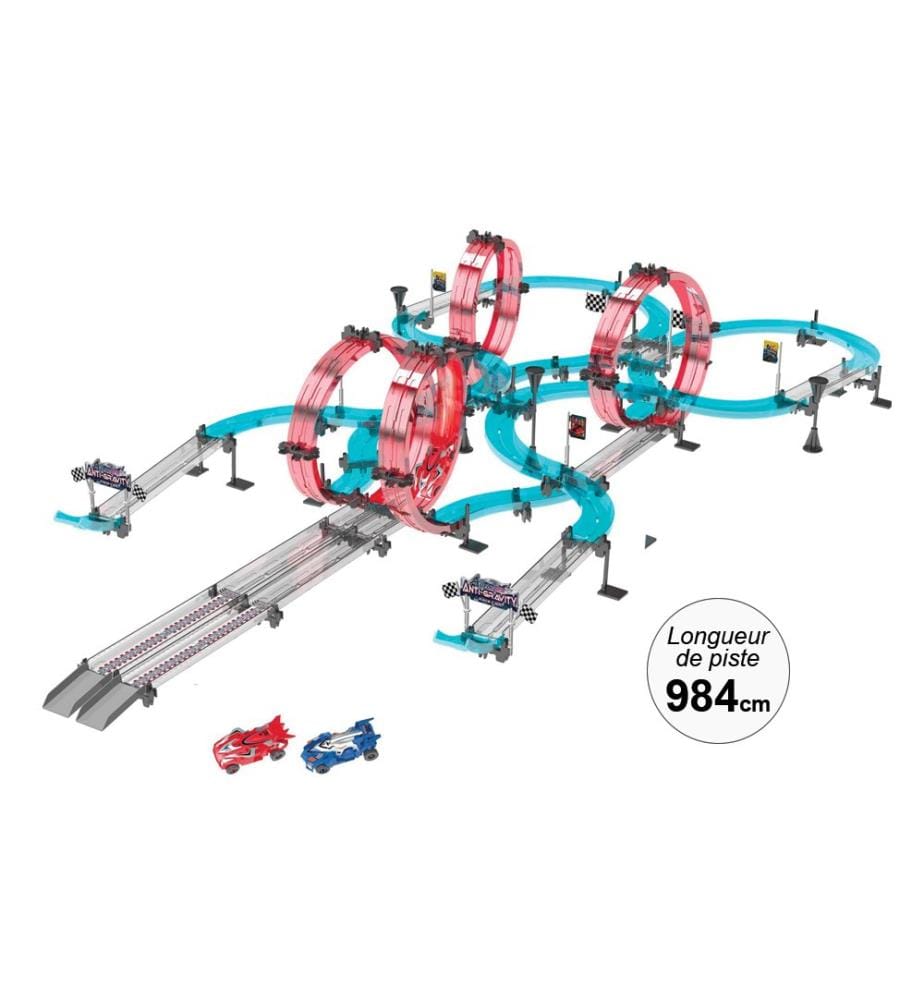 Rennstrecke Autos Reibungsbahn 984 cm
